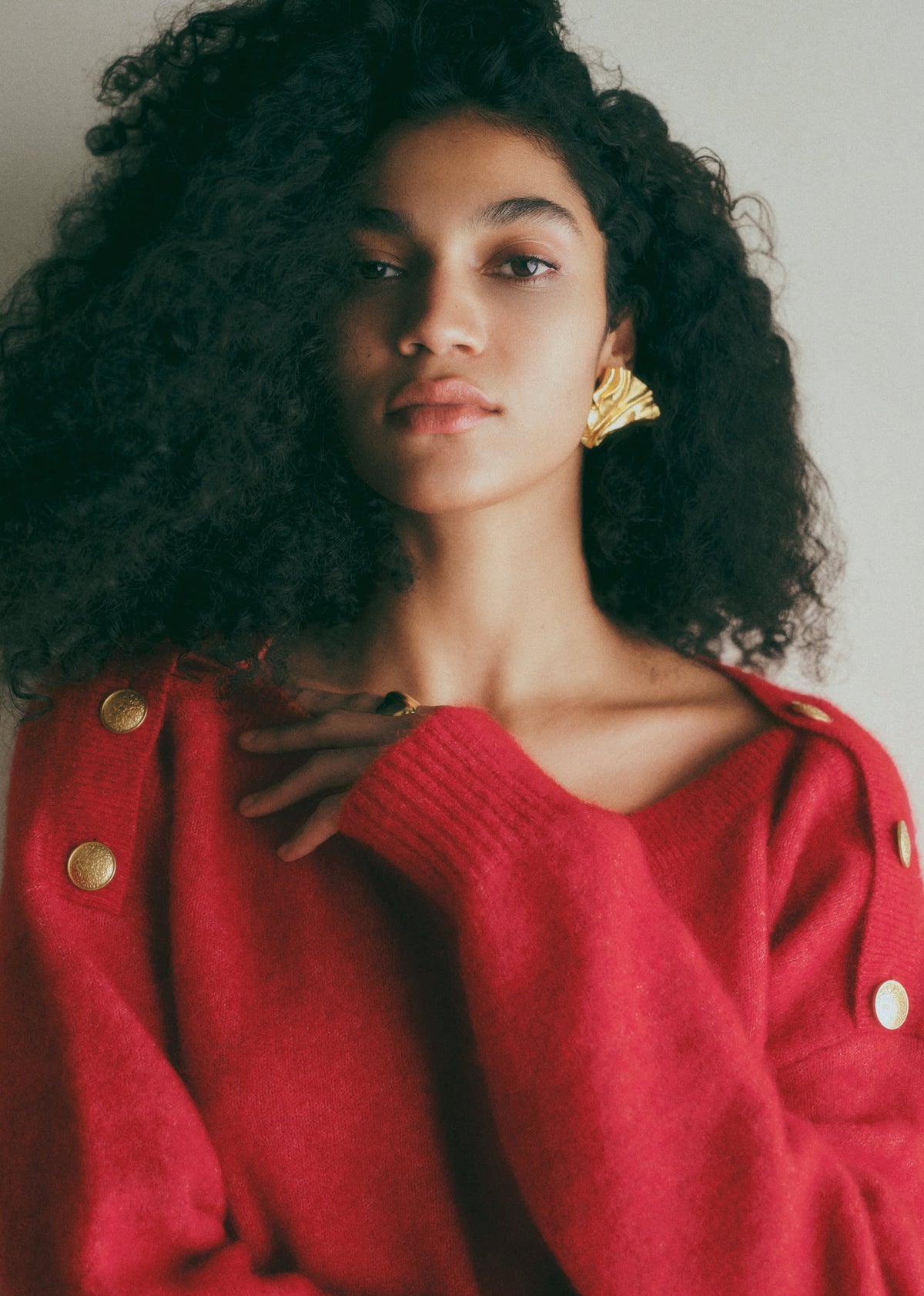 Pull Milann - Rouge Carmin