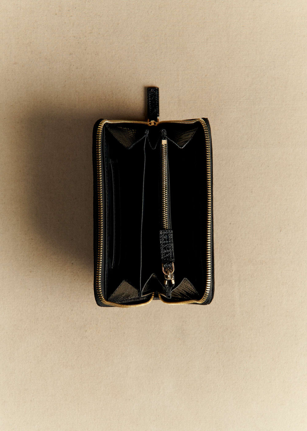 Portefeuille Victoria - Noir Téjus Bimat