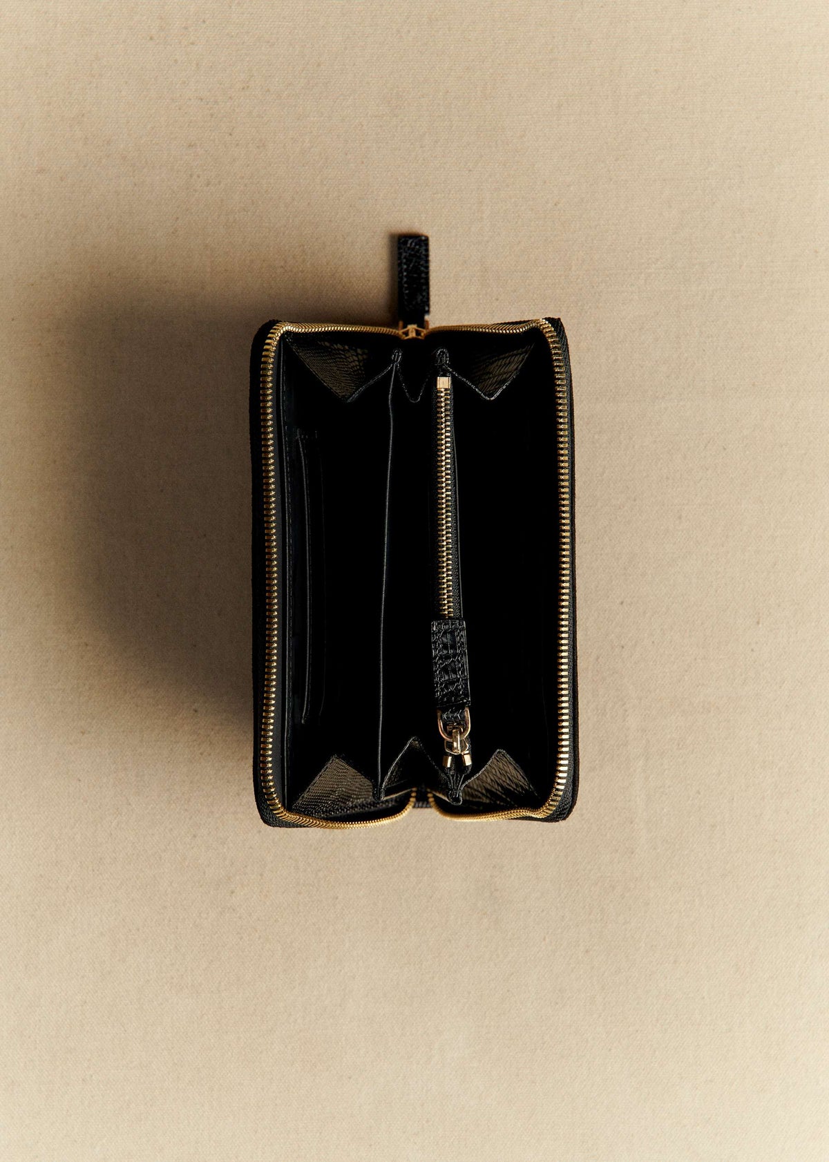 Portefeuille Victoria - Noir Téjus Bimat