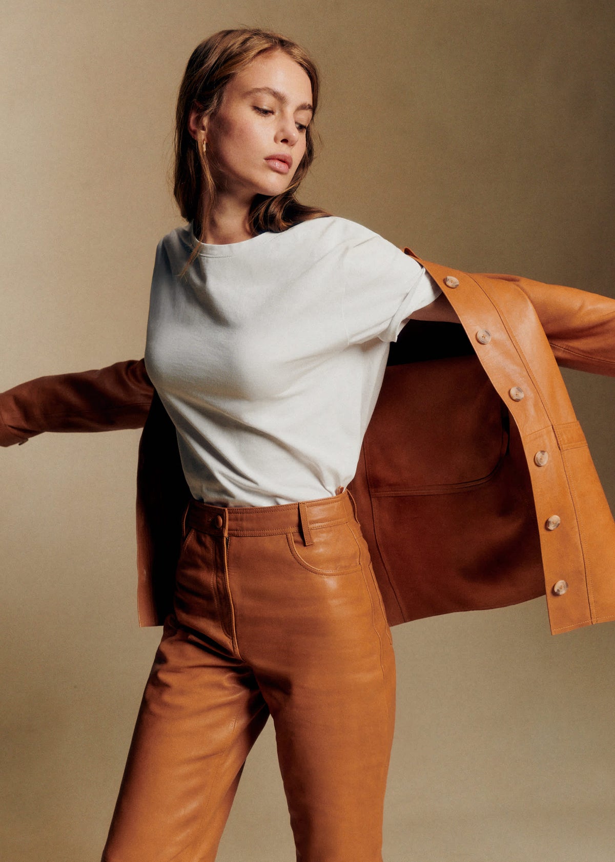 Pantalon Goran - Miel