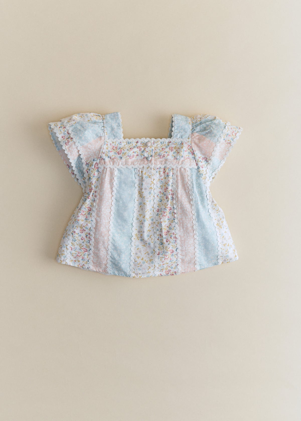 Blouse Eugenie - Patchwork Petites Fleurs
