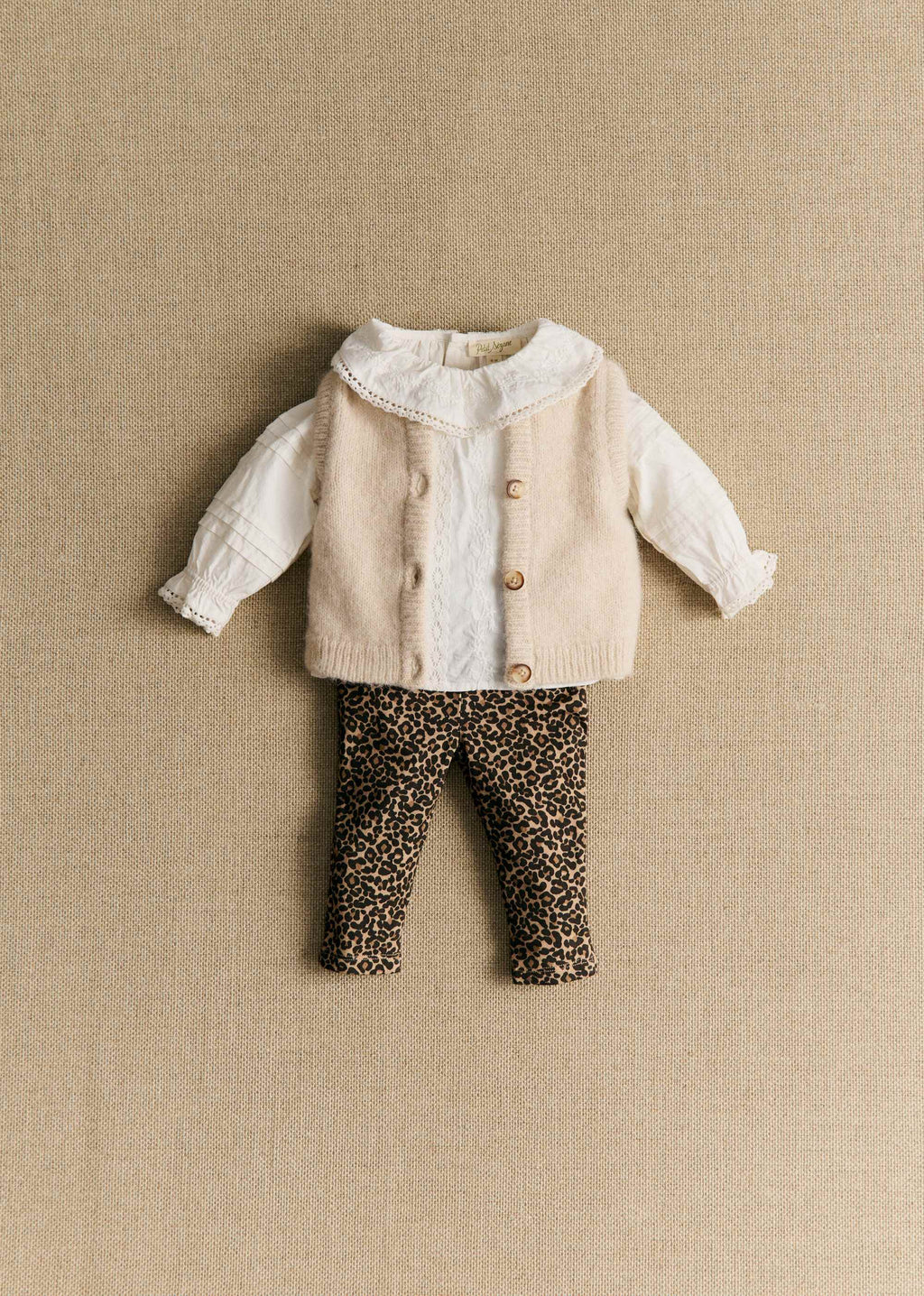 Gilet Charlot - Vanille