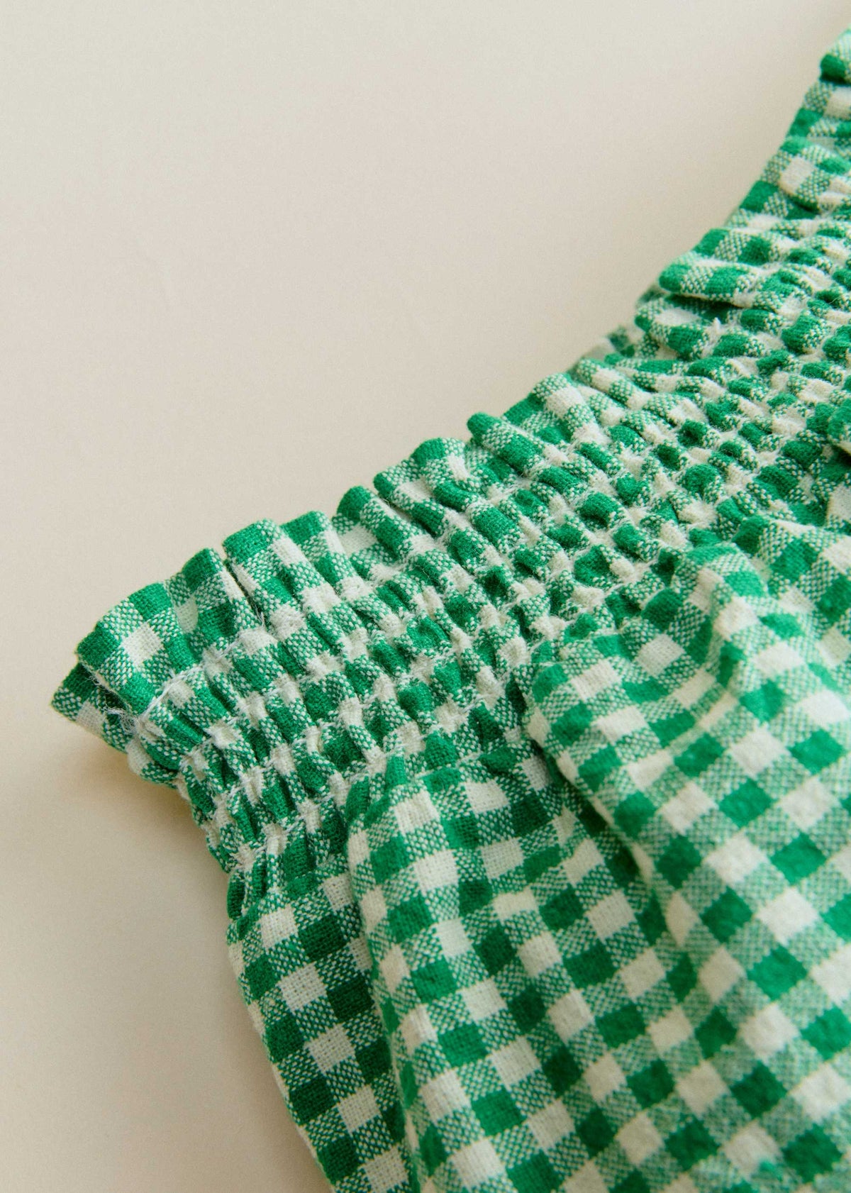 Short Nora - Vichy Vert