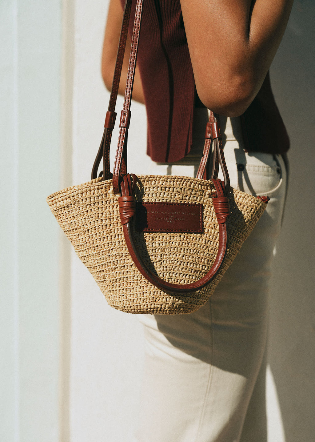 Panier Mini Justine - Raphia Naturel