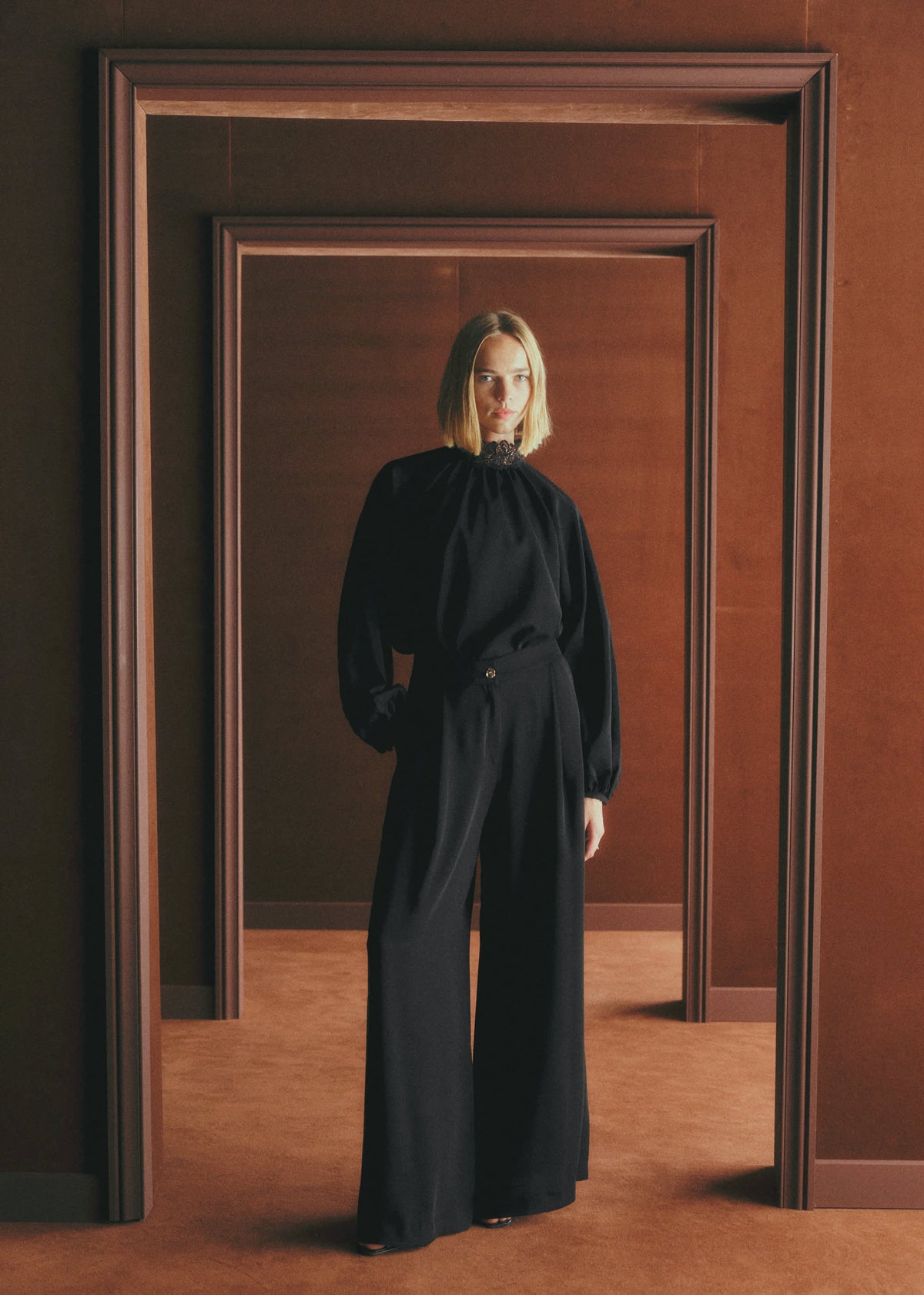 Blouse APOLINE - Noir