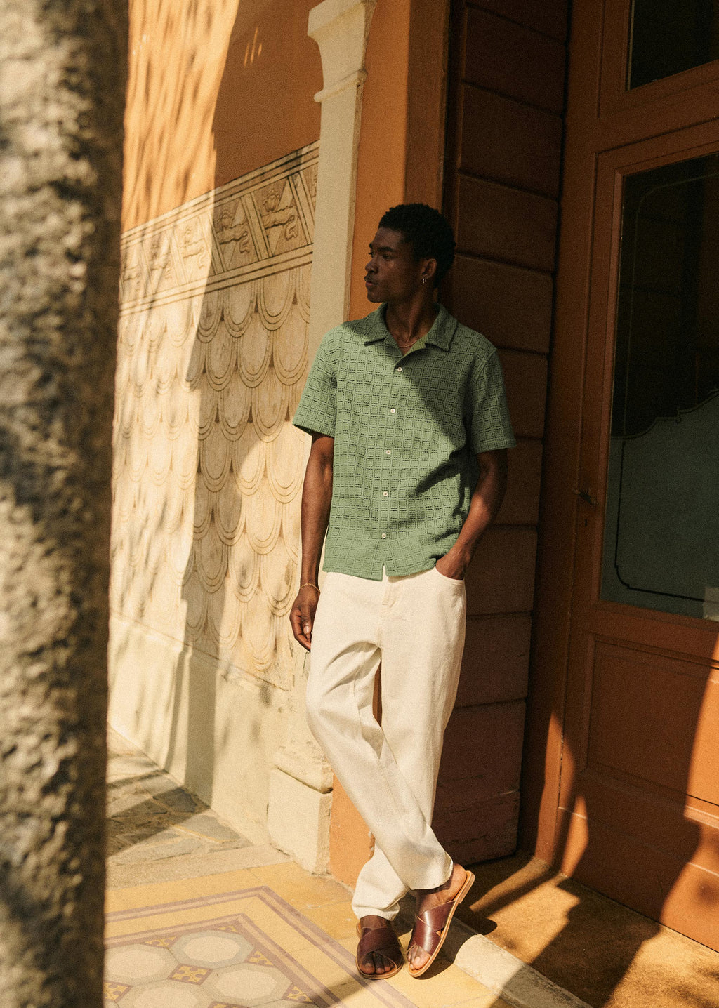 Chemise Holt - Crochet Vert Sauge