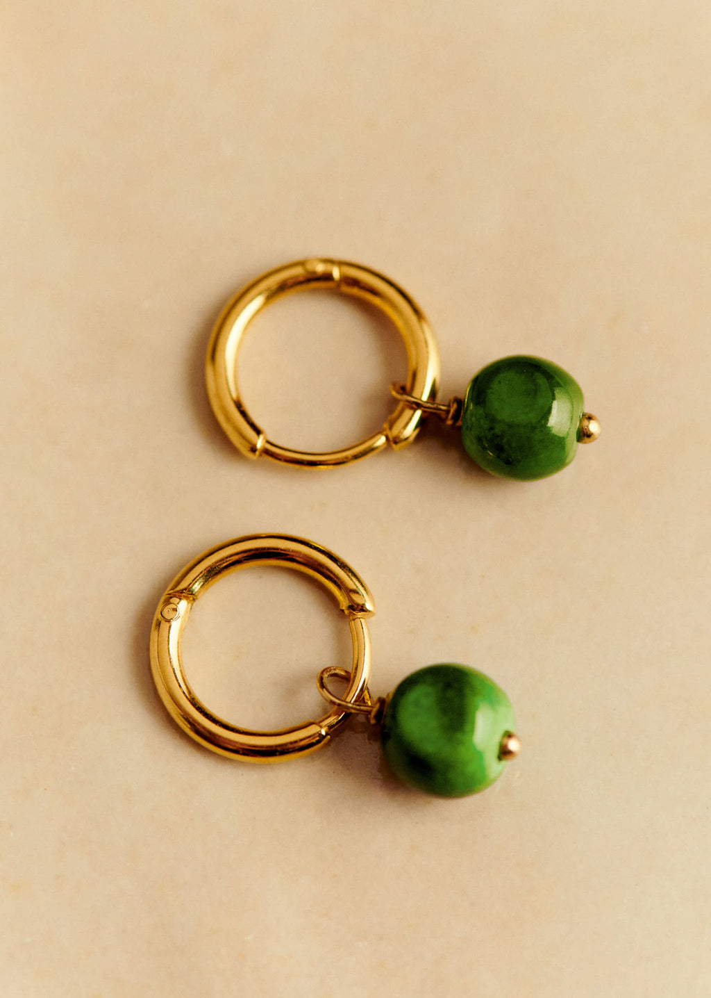 Anneaux Charlotte - Vert