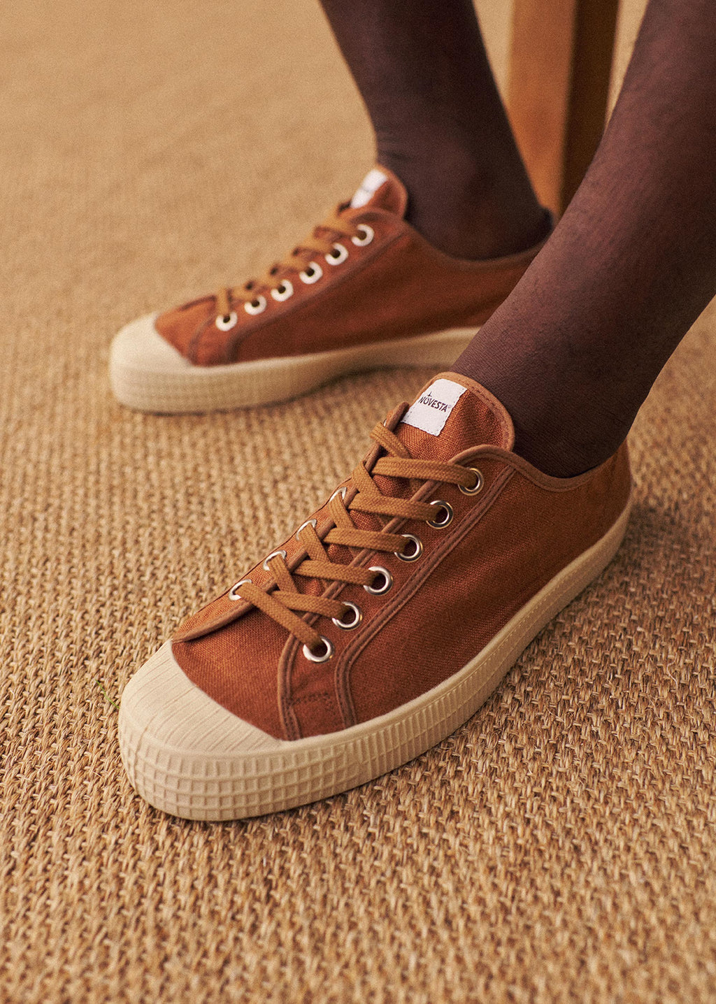 Baskets Star Master Novesta x Octobre Editions - Tabac