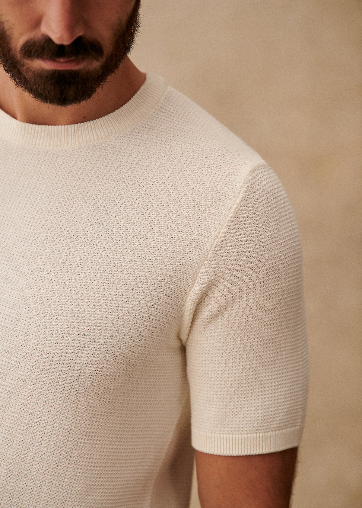 T-Shirt Maille Simeone - Blanc