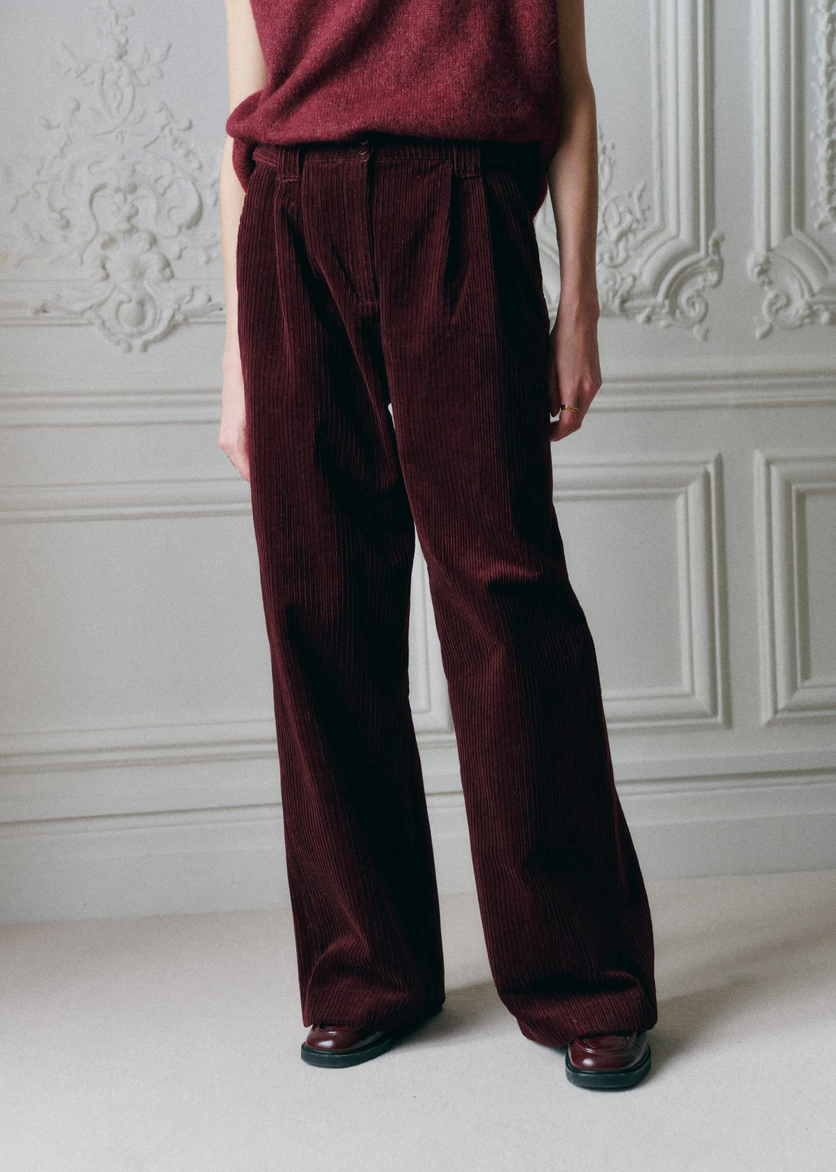 Pantalon ARI - Bordeaux