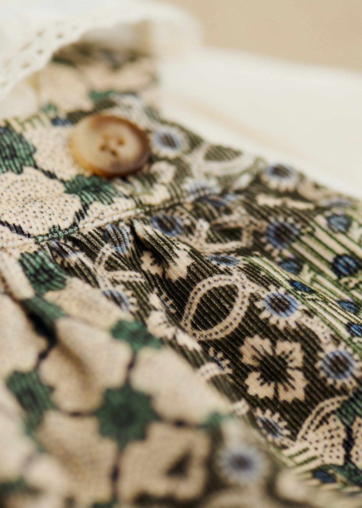 Robe Gigi - Petit Sézane x Antoinette Poisson - Imprimé Patchwork Dominote