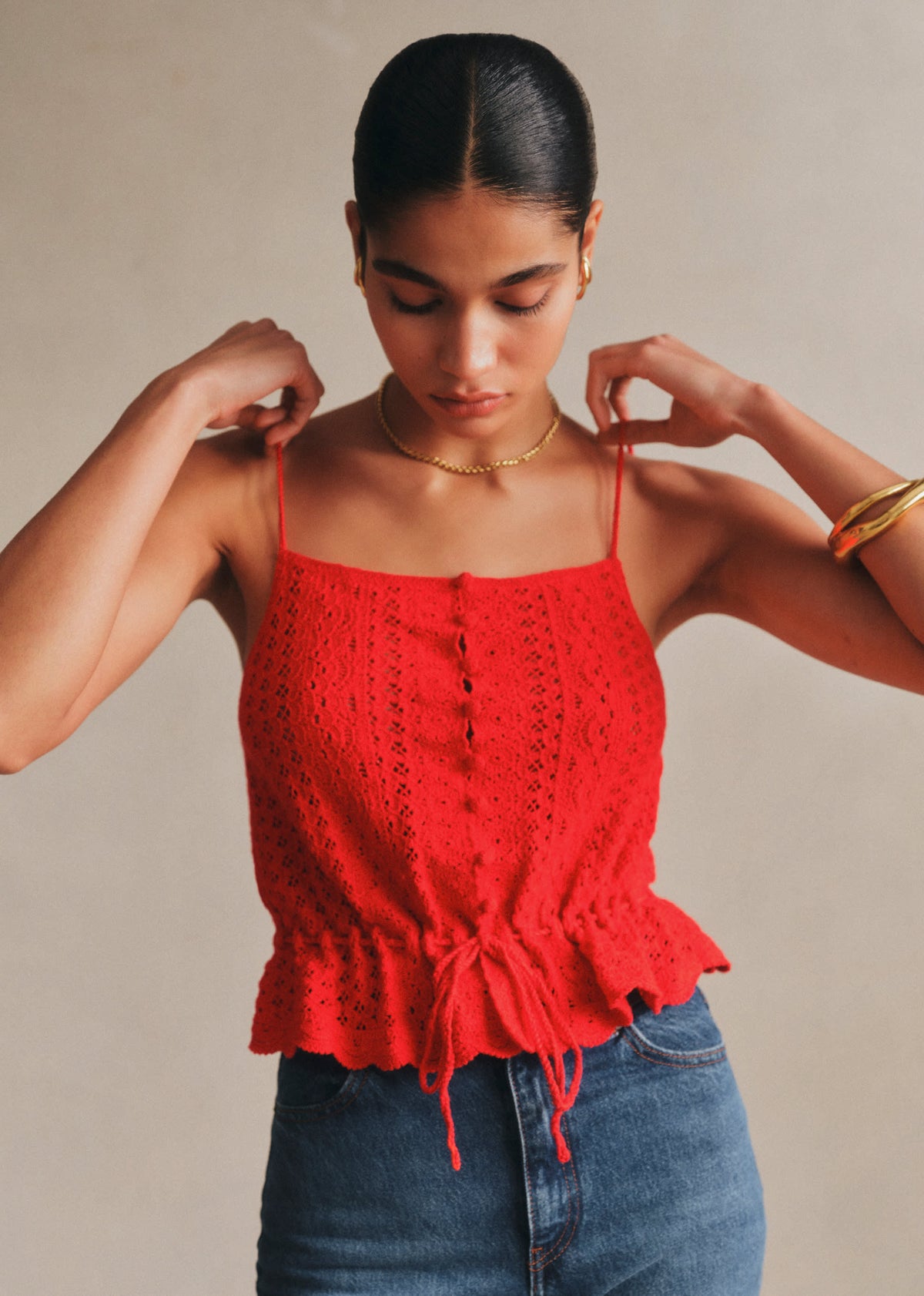 Top Alicia - Rouge