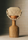 Sac Isabelle - Raphia Naturel Tressé