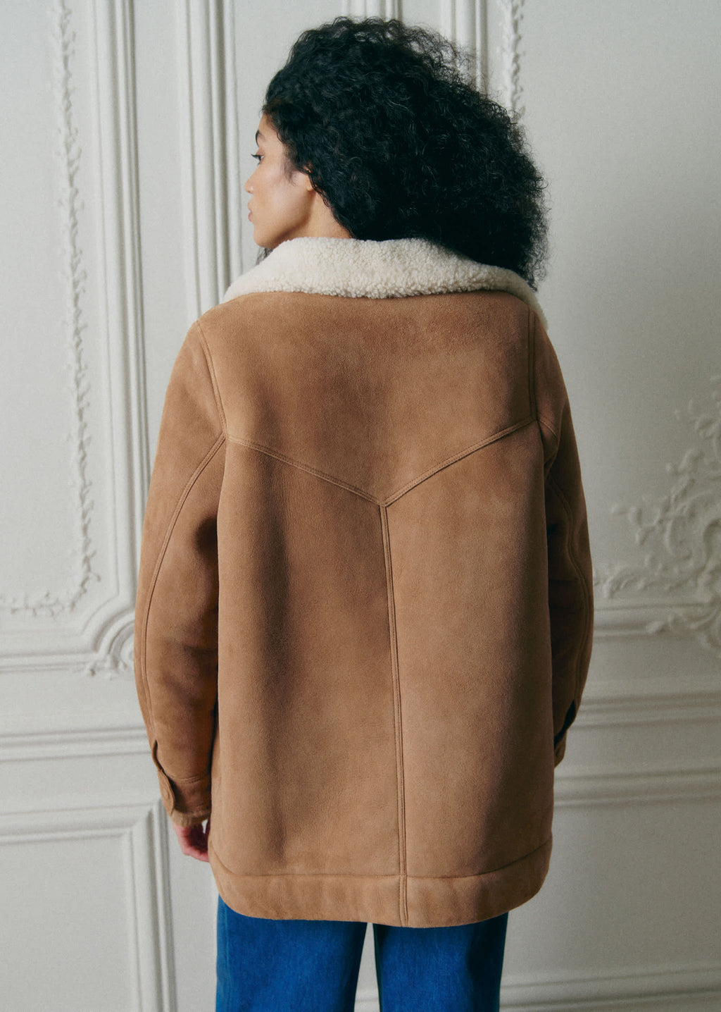 Manteau Nico - Caramel Ecru