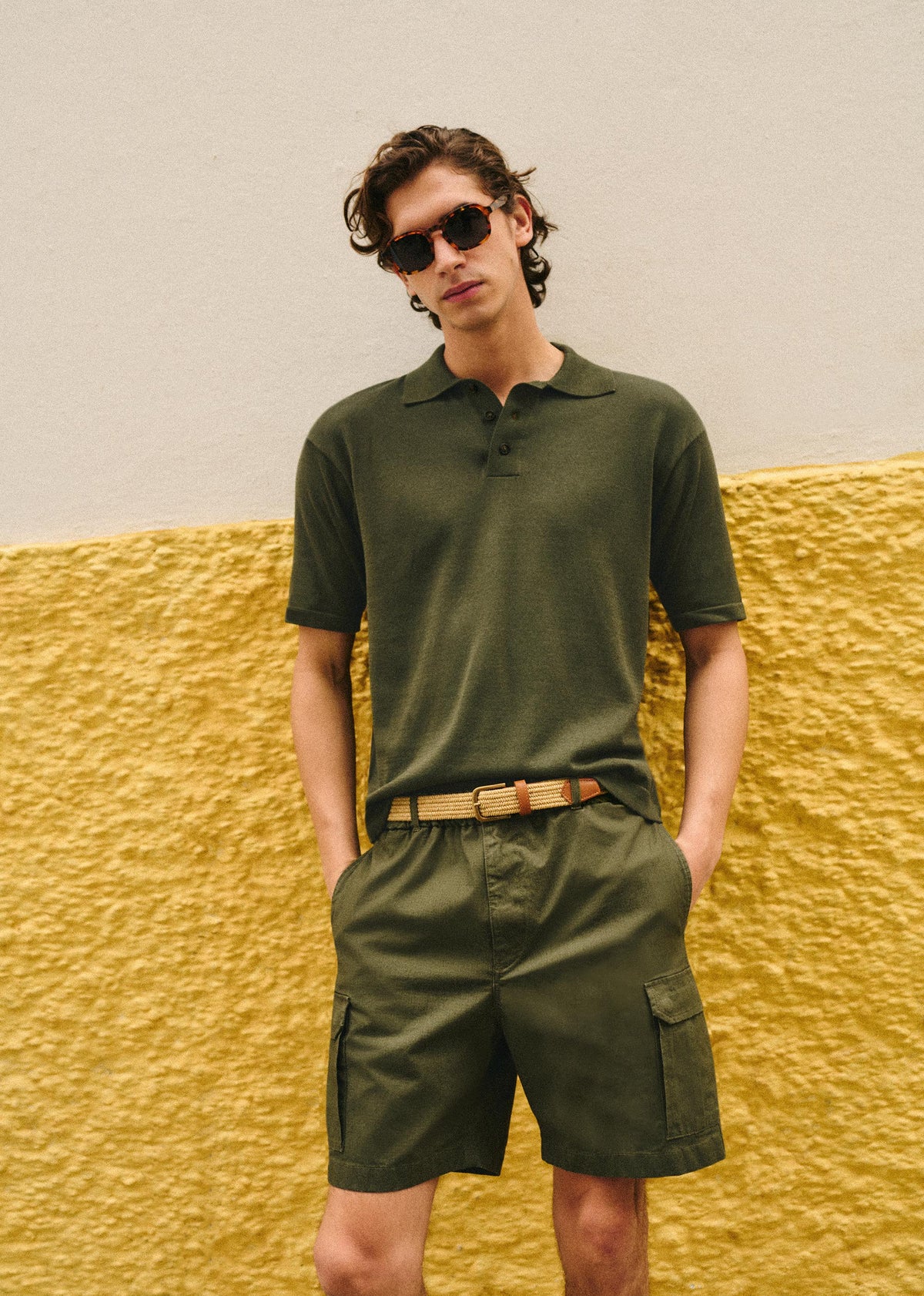 Polo Maille Andrea - Kaki