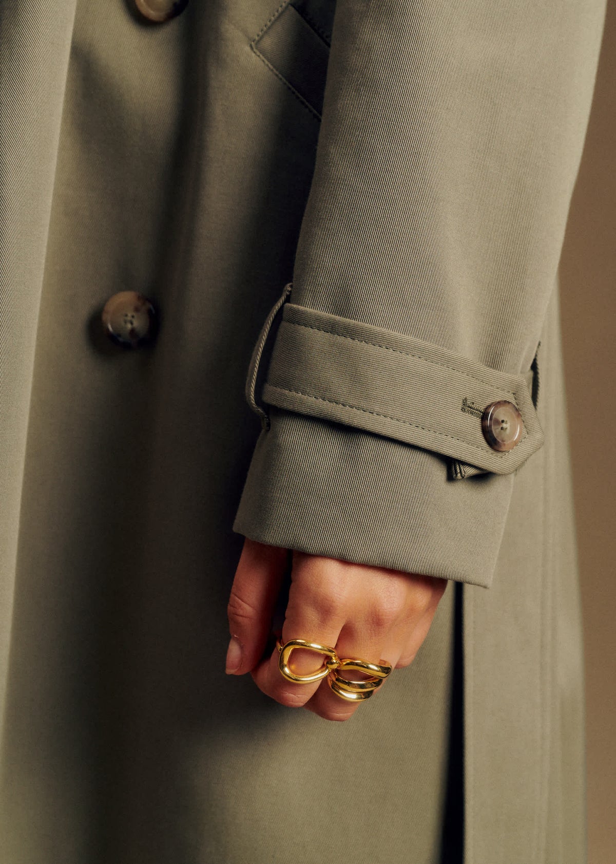 Trench Scott - Kaki