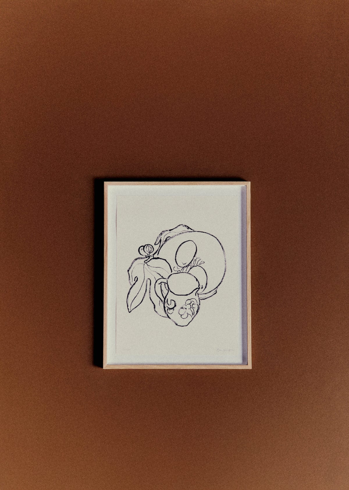 Lithographie Pierre Boncompain, 1990 - Figuier IV
