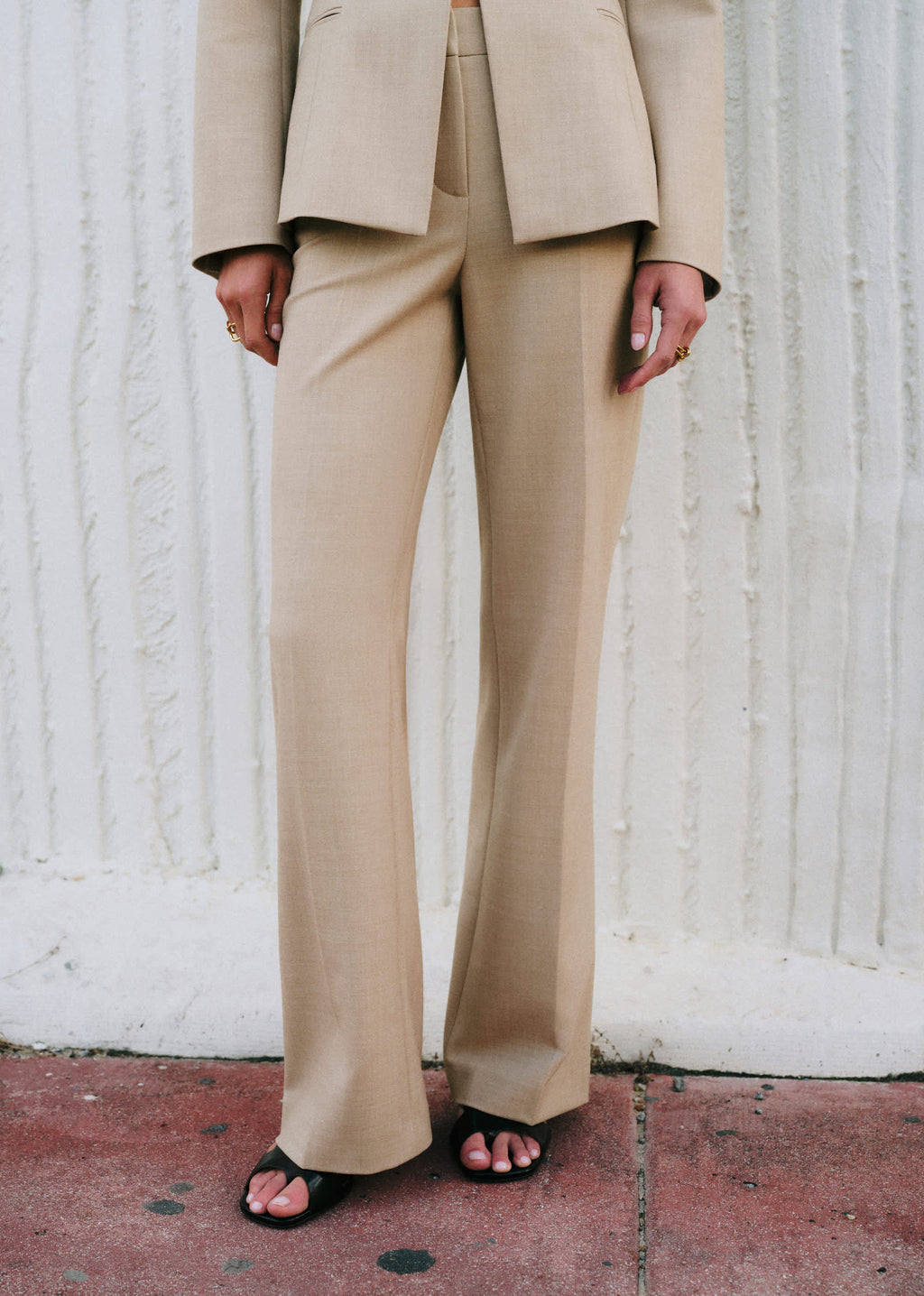 Pantalon Herri - Beige Chiné