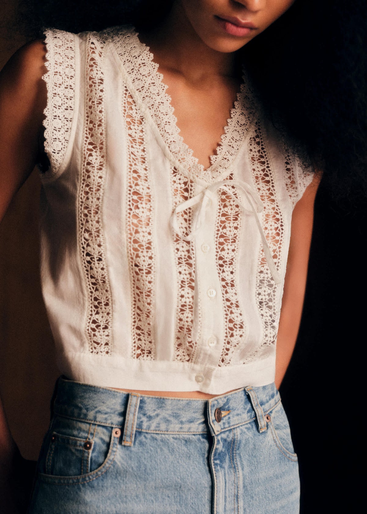 Blouse Loanne - Ecru