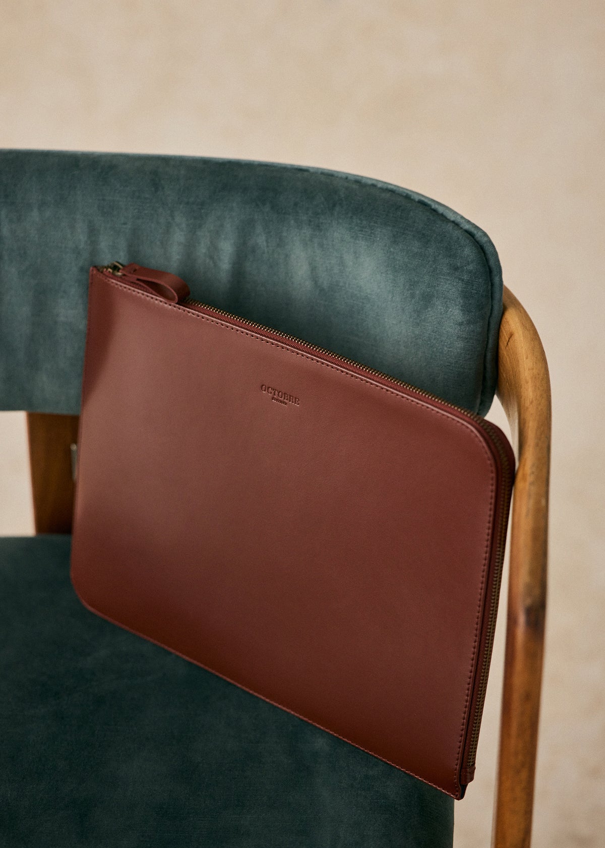 Pochette Ordinateur James - Camel