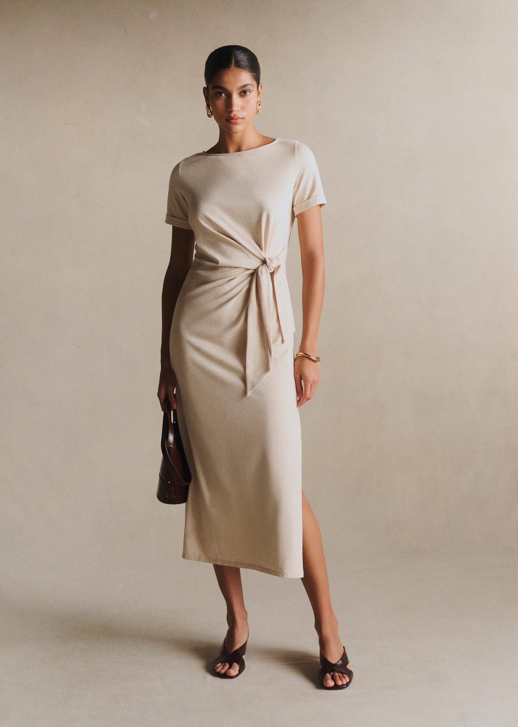 Robe Pippa - Beige Chiné