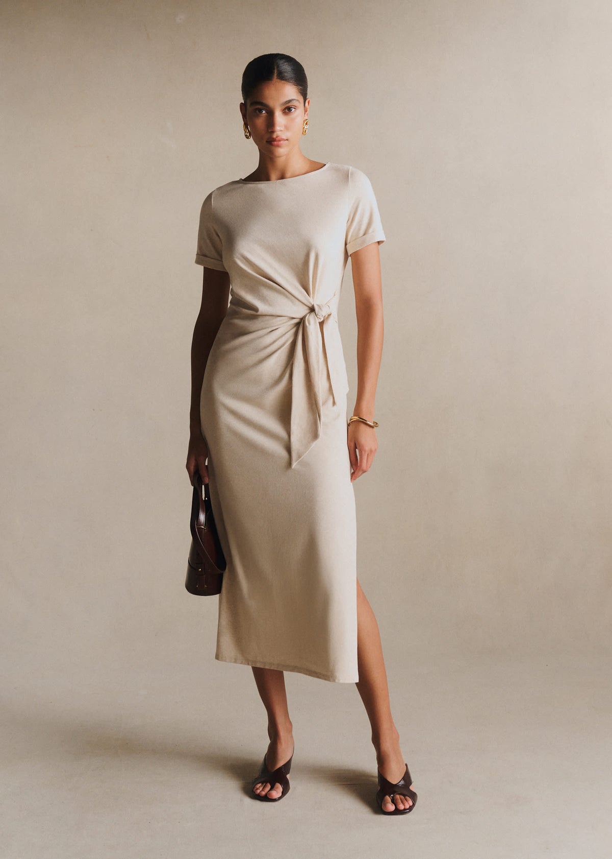Robe Pippa - Beige Chiné