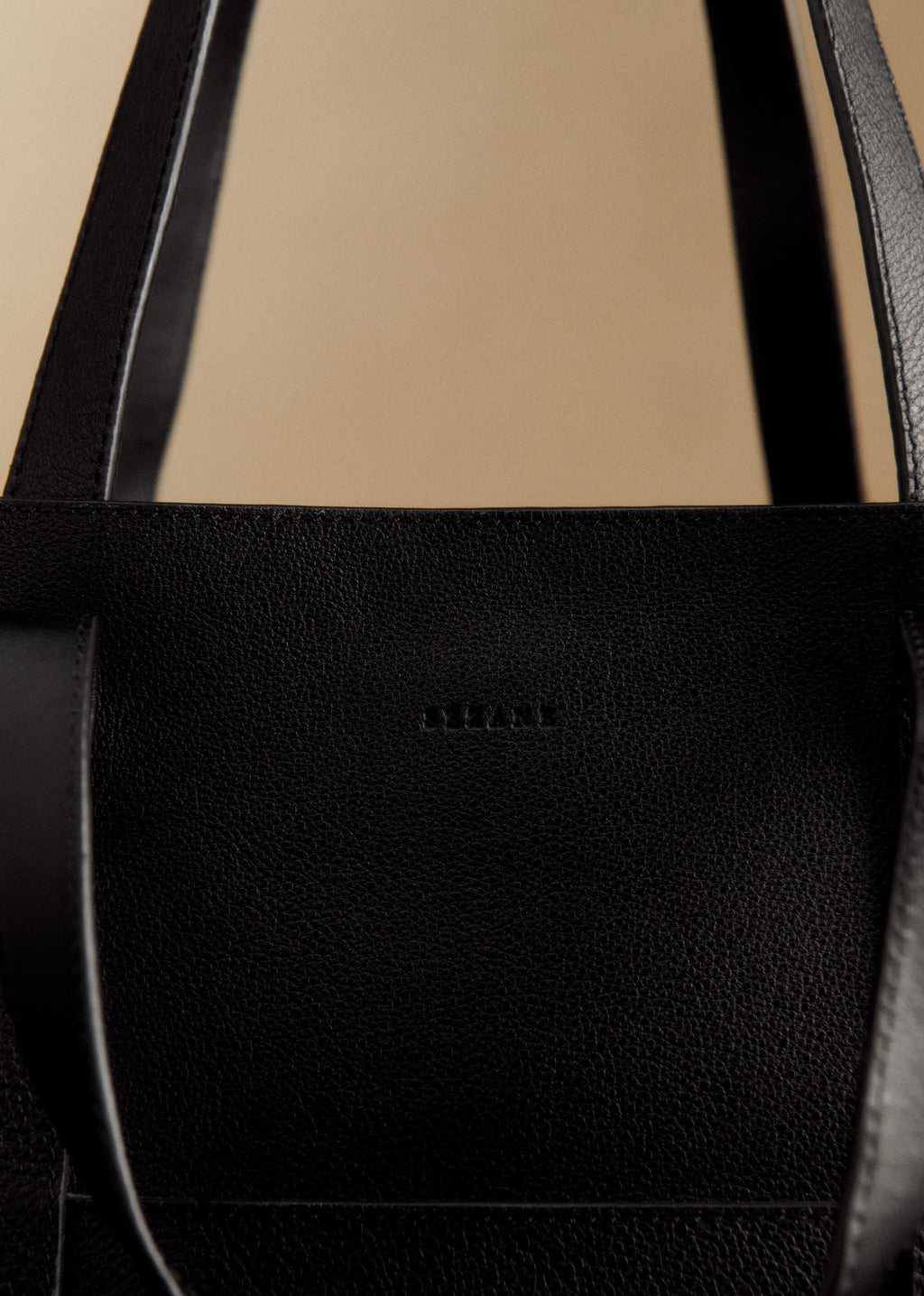 Cabas Maxi Gabin - Noir Grainé