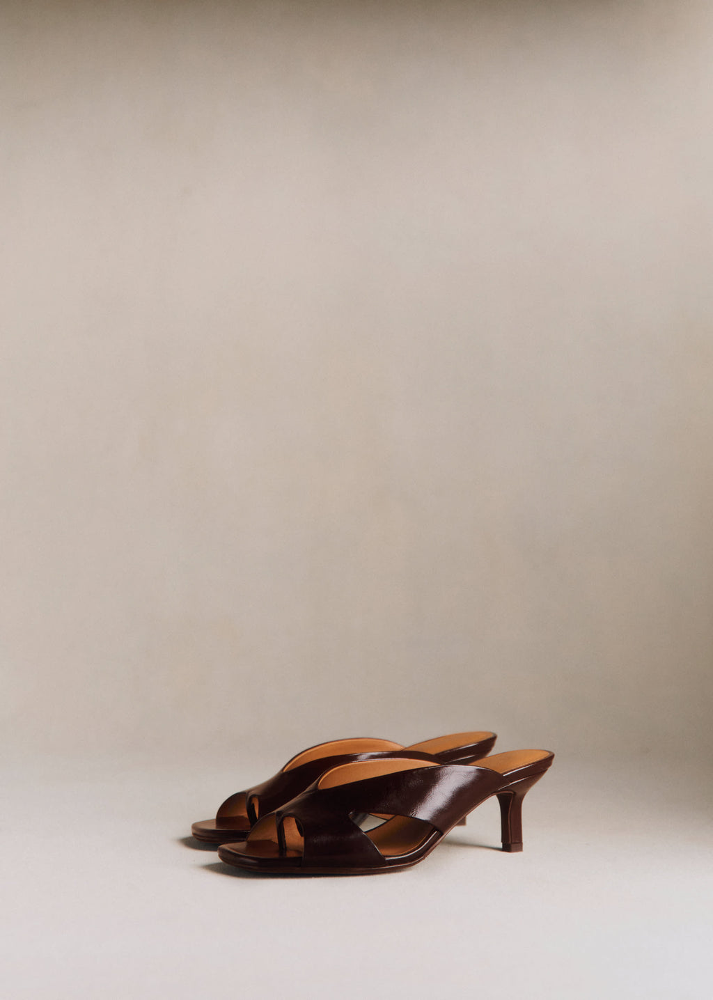 Mules Ingrid - Chocolat Vintage