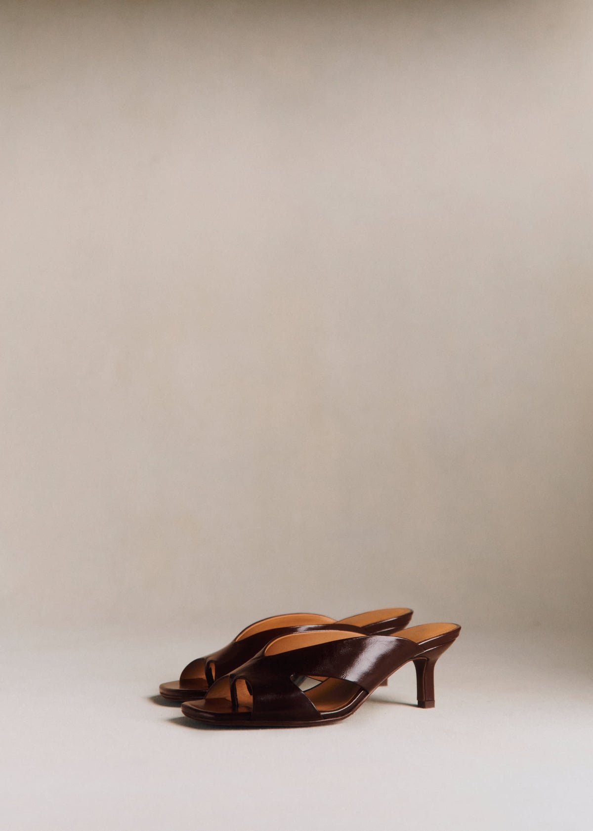 Mules Ingrid - Chocolat Vintage