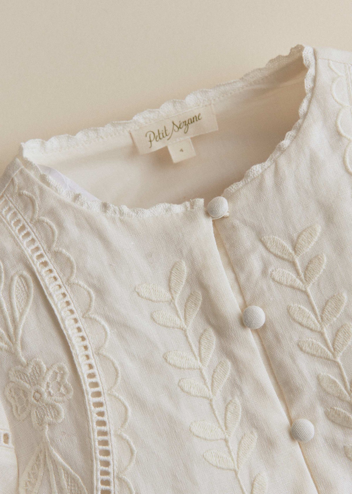 Robe Laetitia - Ecru