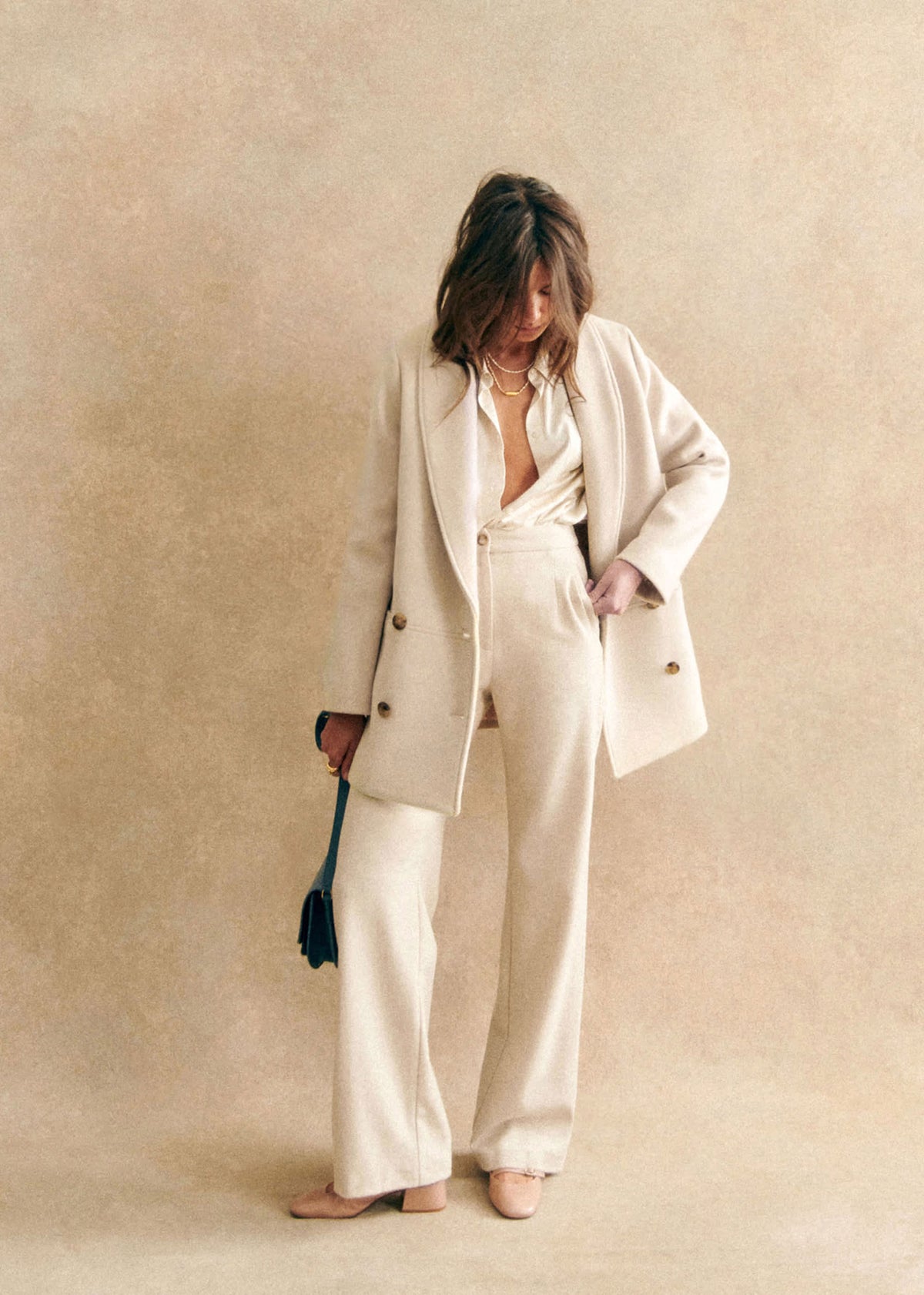 Manteau James - Sable