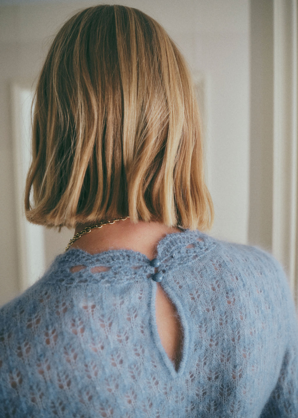Pull Wanda - Bleu Vintage