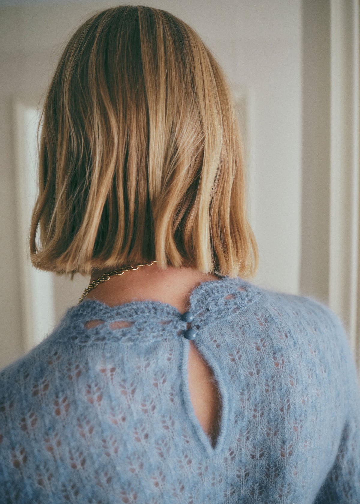 Pull Wanda - Bleu Vintage