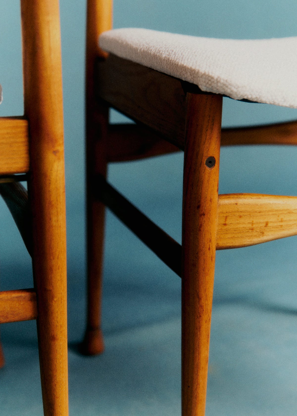 Paire de chaise par Waimea années 60 - Hêtre Massif