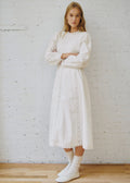 Robe Beryla - Sézane x SEA NY - Ecru