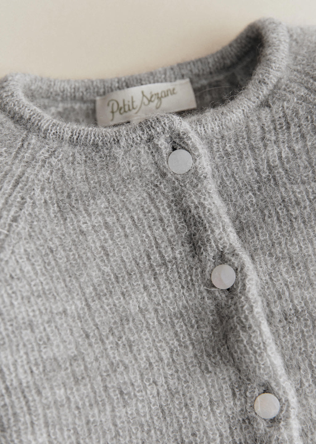 Gilet Gaspard - Gris Chiné Clair