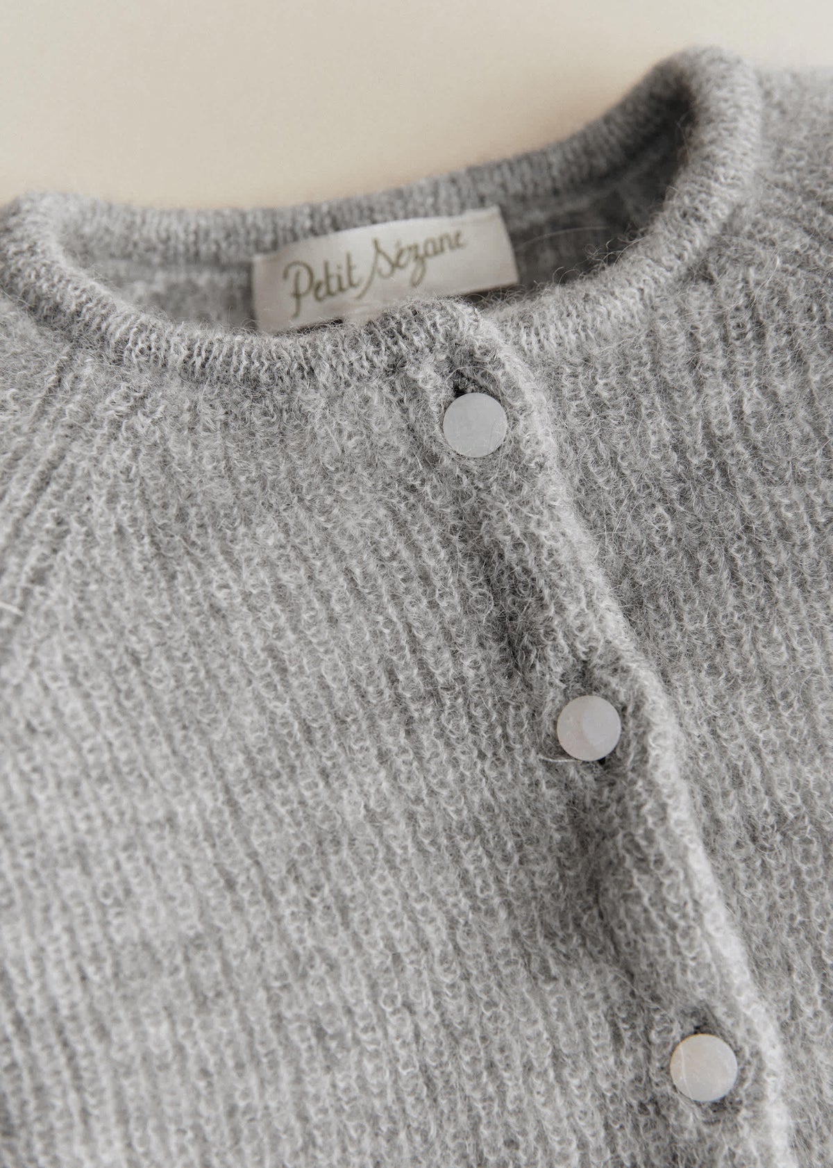 Gilet Gaspard - Gris Chiné Clair
