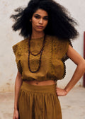Blouse Tamy - Broderie Unie Mordore