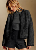 Veste Lucie - Gris Foncé / Noir