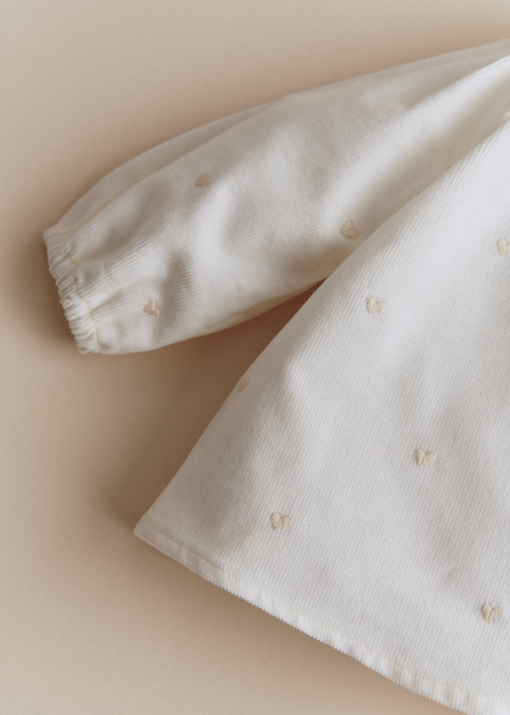 Blouse Lilou - Crème / Coeur doux