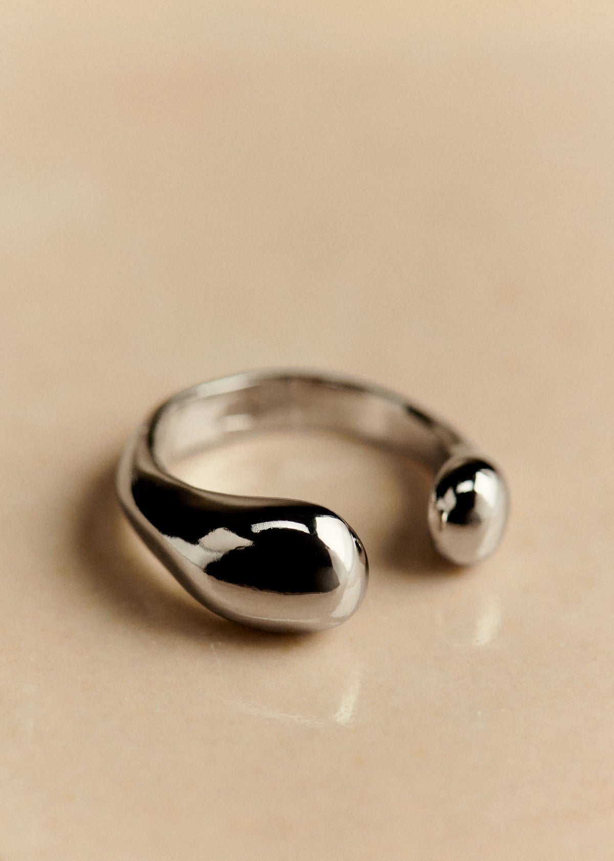 Bague Ama - Argenté