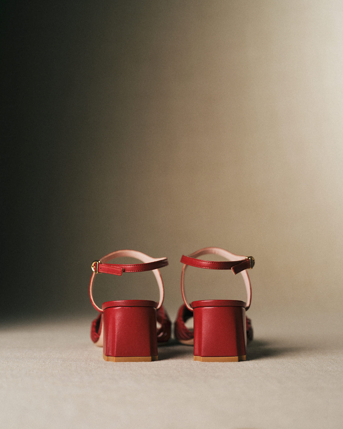 Sandales Charlie - CFM Souliers x Éditions Sézane - Lisse Terracotta