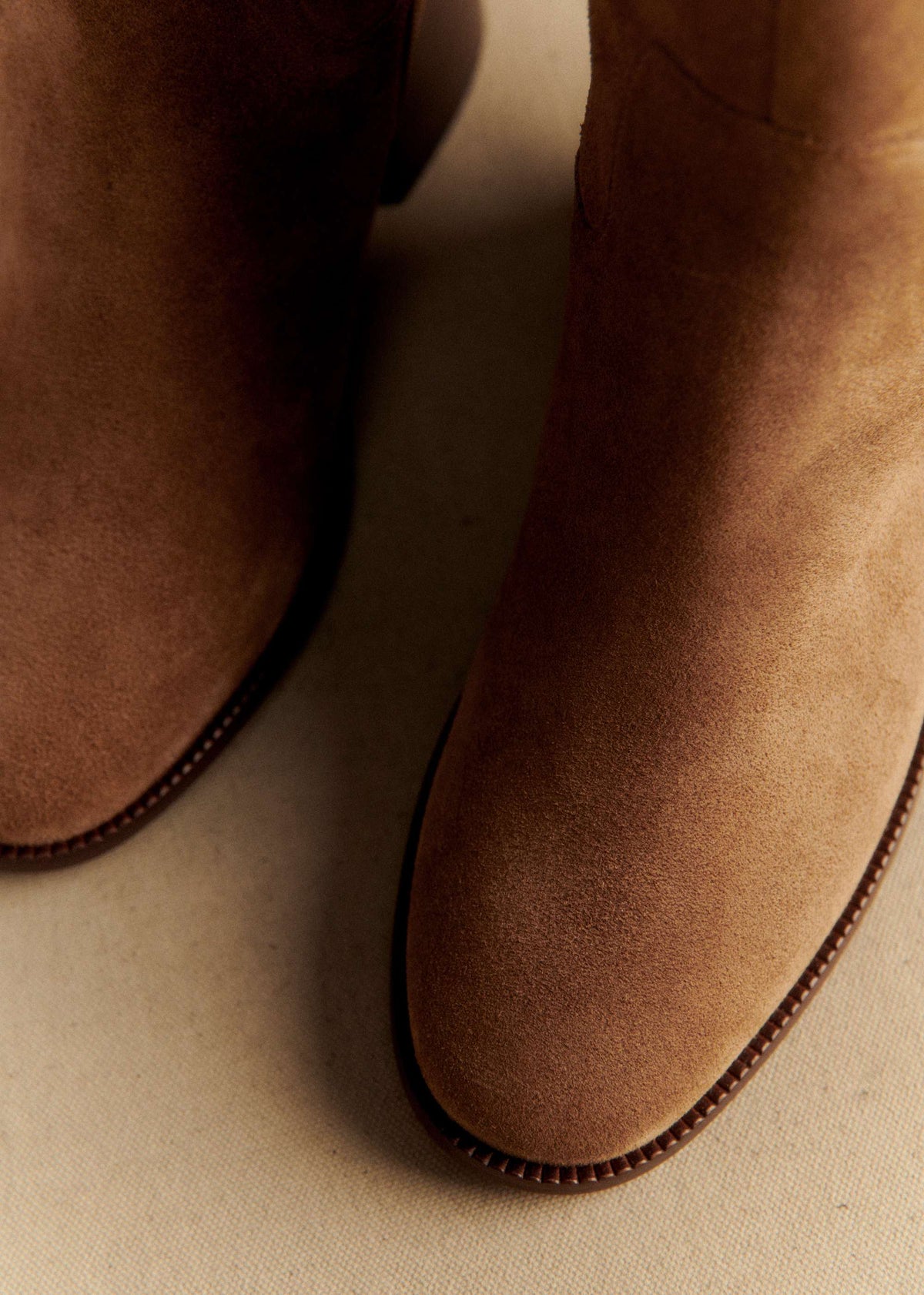 Cuissardes Low Molly - Taupe Clair