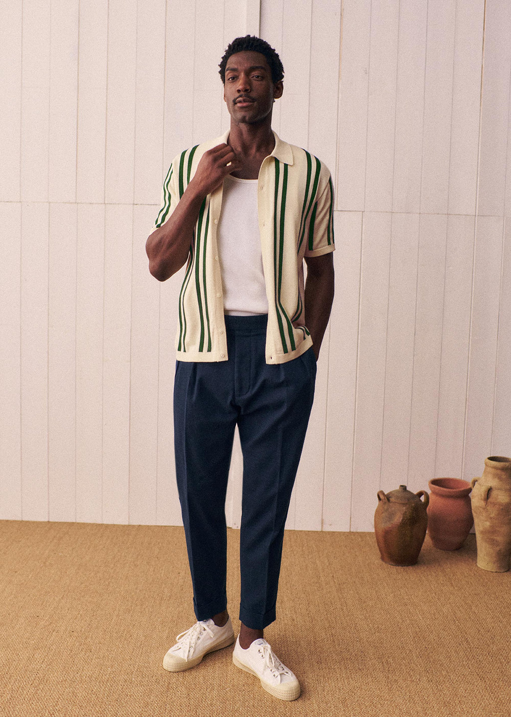 Pantalon Young - Marine