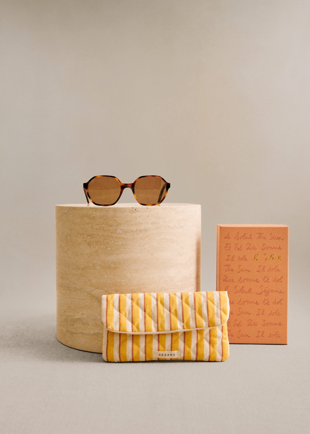Lunettes de soleil Rita - Brun