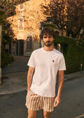 T-Shirt Orangeade - Blanc