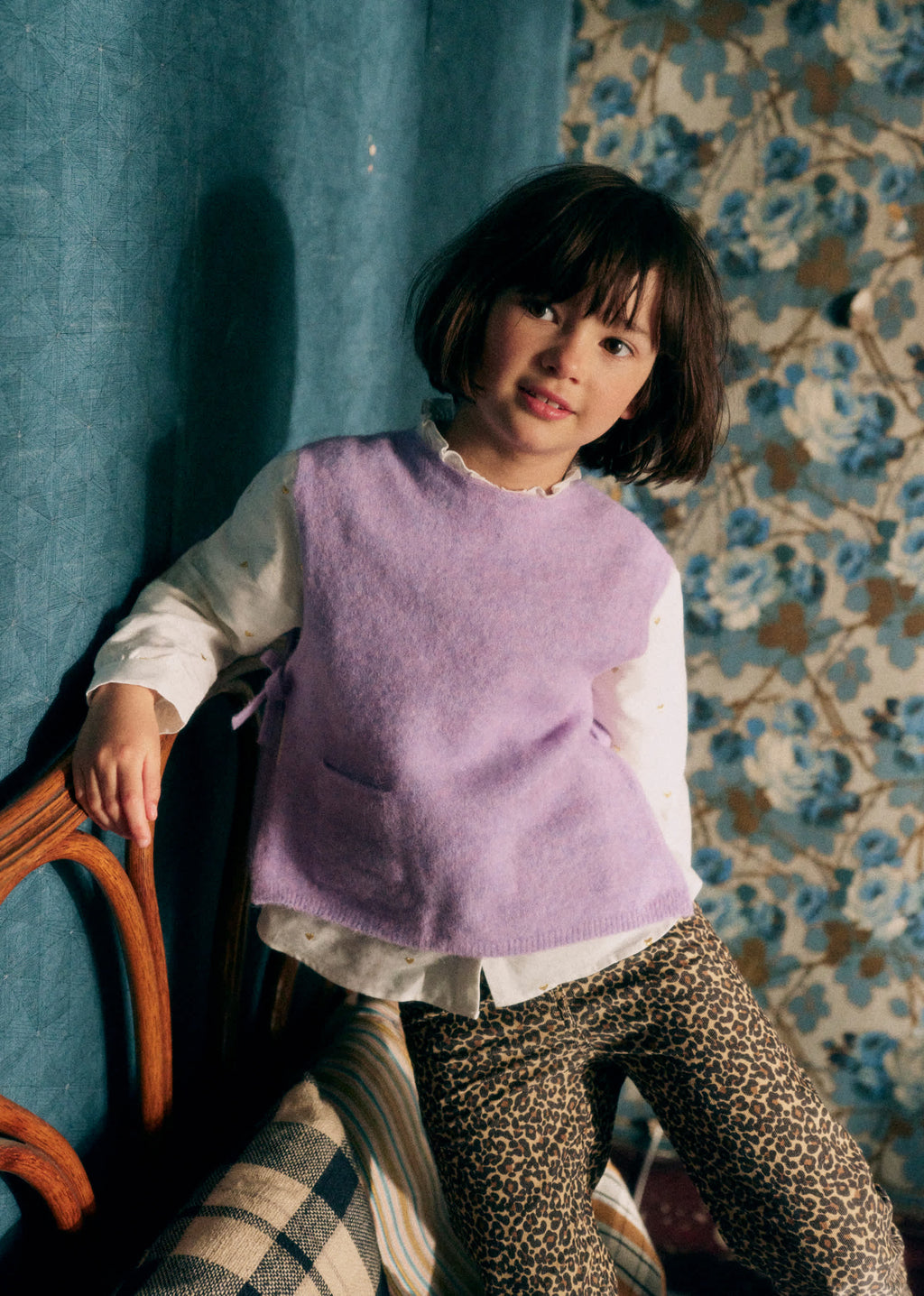 Pull Léandre - Mauve
