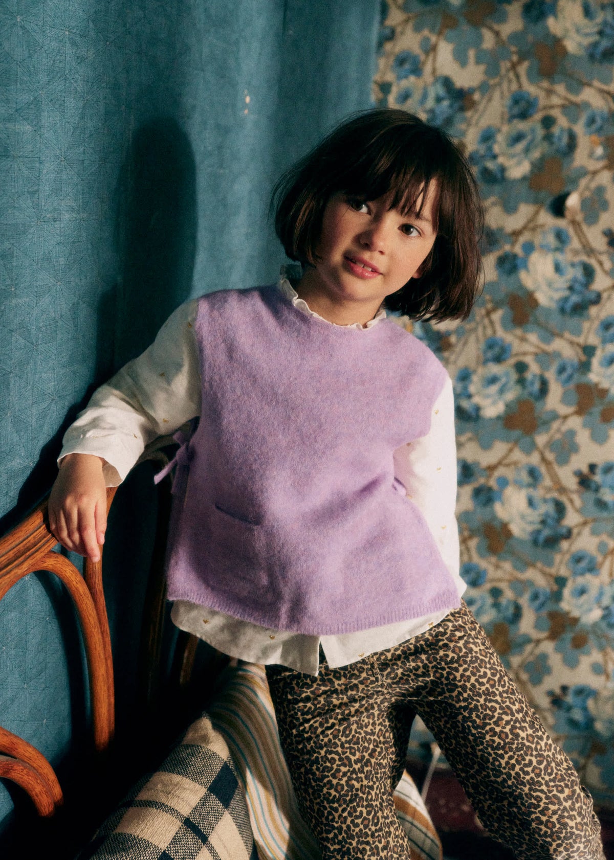 Pull Léandre - Mauve