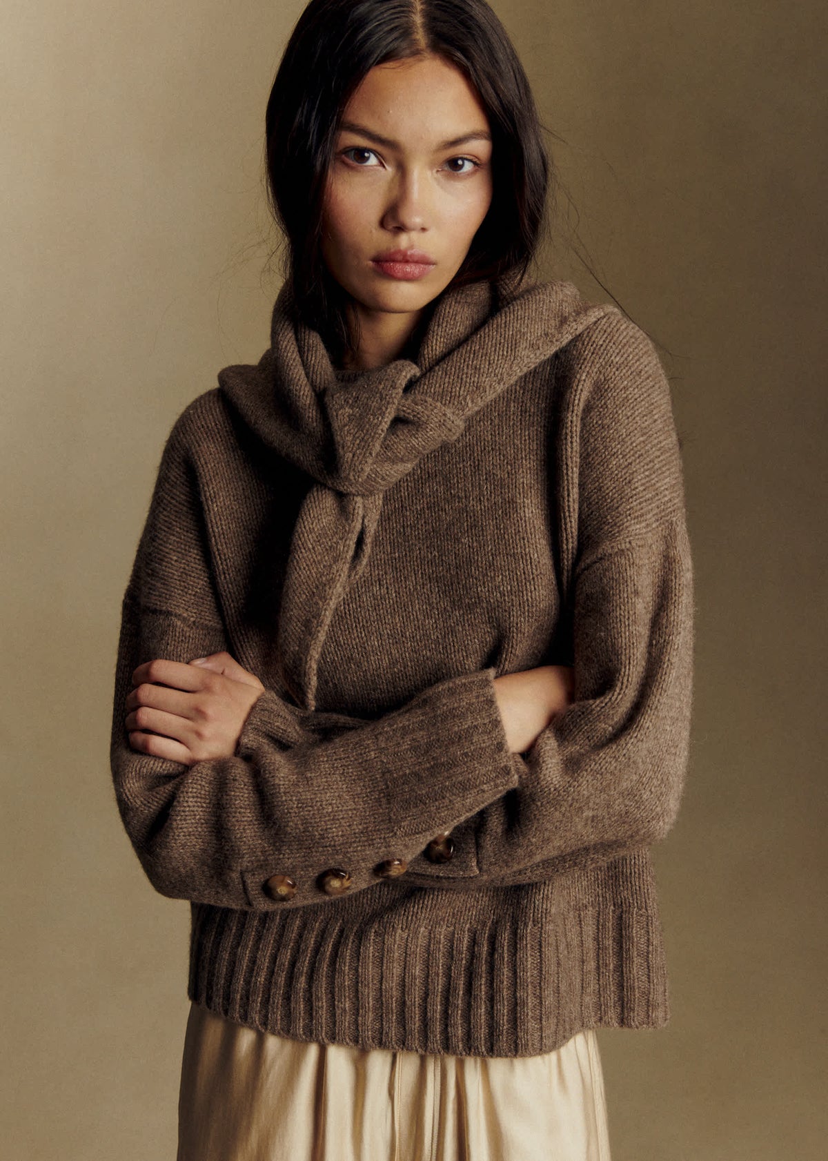 Pull Dylan - Taupe Foncé