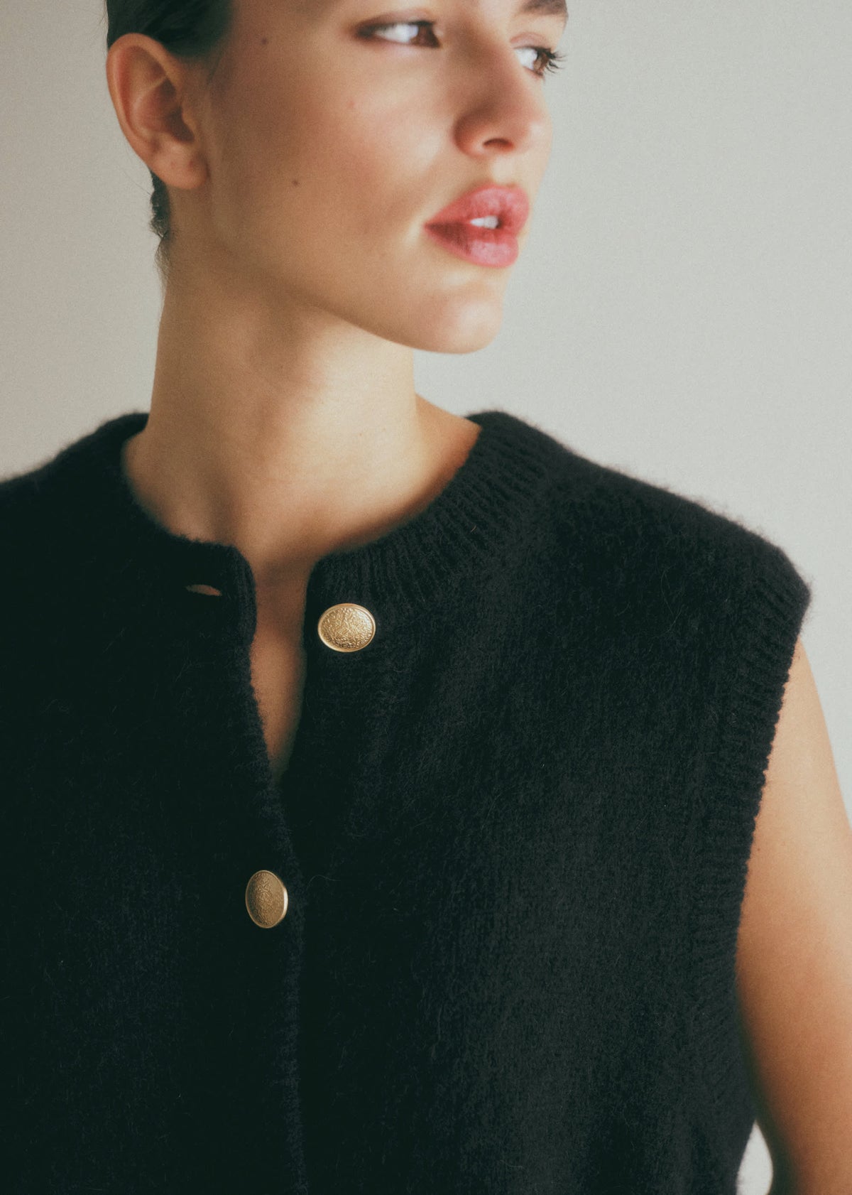 Gilet Sacha - Noir